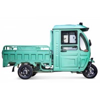 Электротрицикл Rutrike КАРГО Кабина 1500 60V1000W Зеленый