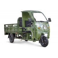 Электротрицикл Rutrike D4 NEXT КАБИНА 1800 72V1500W Зеленый